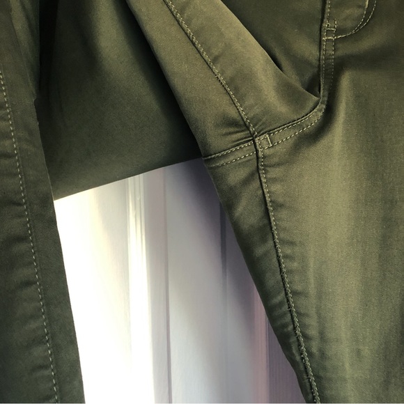 New York & Co. Soho Olive Green Crosby Slim Leg Ankle Jeans - Picture 8 of 14